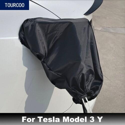 Car Charging Gun Rain Coat Cover for Tesla Model 3 Y