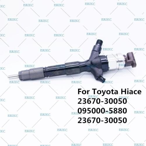 23670-30050 23670-39096 Common Rail Injector 095000-5880 095000-5881 Diesel Injection Nozzle Assy For Toyota Hiace 2KD
