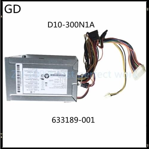 GD Original For HP D10-300N1A 300W Power Supply FH-XD301MYP 633189-001 24Pin+4Pin Full Tested Fast Shipping