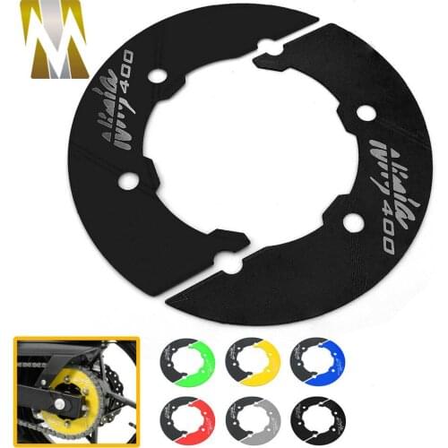 Wheel Cover For Kawasaki Ninja400 2018 Transmission Belt Pulley Cover For Kawasaki Ninja 400 Motorcycle For Kawasaki Ninja400