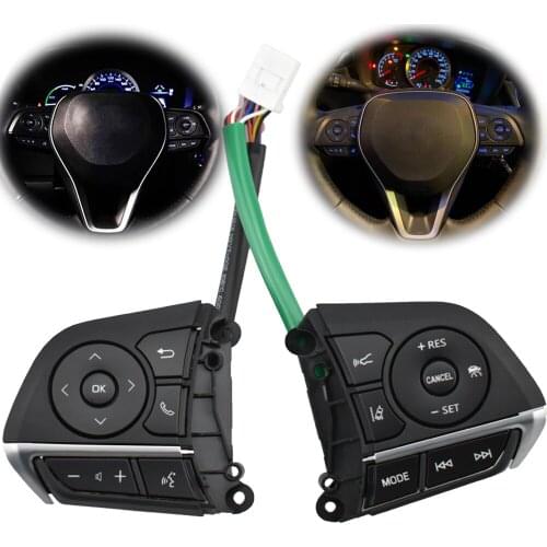 Multifunction Steering Wheel Buttons Cruise Control Button FitFor Toyota Veranda Corolla Levin RAV4 for Toyota Avalon Camry XV70