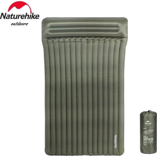 Naturehike TPU Inflatable Sleeping Pad Comfort 9cm Thickening Air Mat Outdoor Camping Mattress Tent Mat