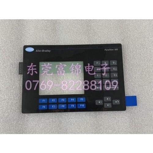 New 600 2711-K6C9 2711-K6C9L1 membrane switch button film for PanelView