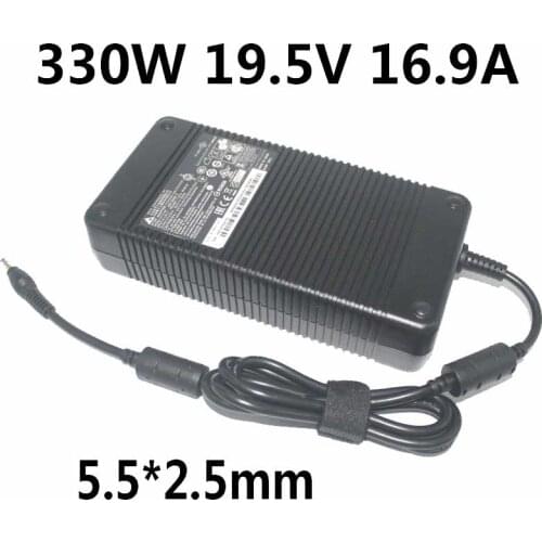 New Original 330W AC / DC Laptop Charger Power Adapter for MSI X8ti Laptop ADP-330AB D 5.5*2.5mm 19.5V 16.9A