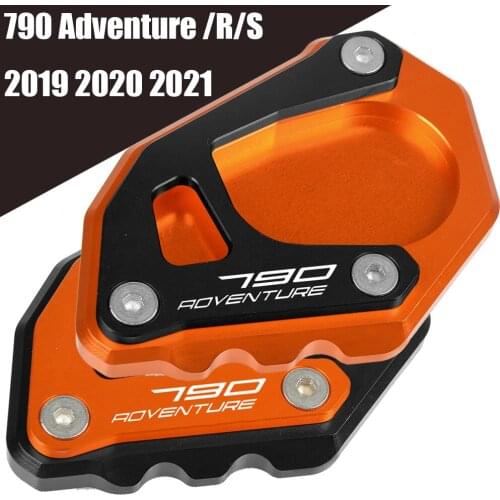 New Motorcycle Accessories Side Stand Enlarge Plate Kickstand Extension For KTM 790Adventure R 790 Adventure S LC 2019 2020 2021