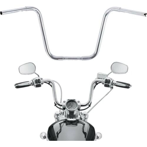 Motorcycle 10/14/16/18" Rise APE Hangers Bar 1 1/4" Handlebars For Harley FXST Sportster XL 883 1200