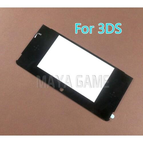 2pcs/lot 2colors for 3ds New Replacement Plastic Top Front LCD Screen Frame Lens Cover For 3DS