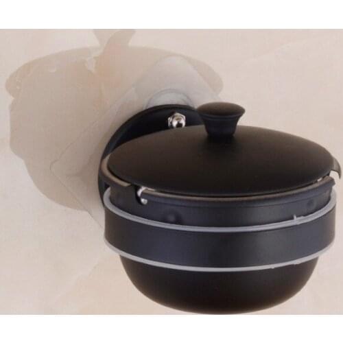 Bathroom wall-mounted ashtray, stainless steel ashtray, hotel non-perforated ashtray, toilet ashtray