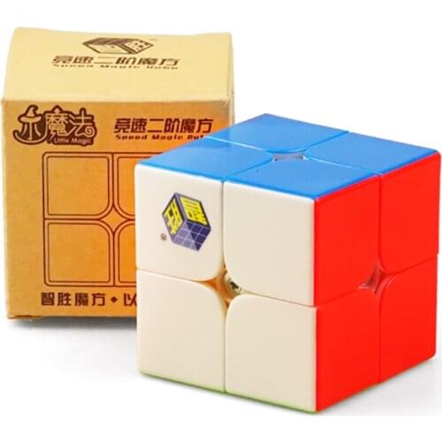 Yuxin Little Magic Cube 2x2x2 Puzzle Cube 2 by 2 Neo Puzzles Speed Cubo Migico 2x2 Office Boy Toy Antistress Toys For Children