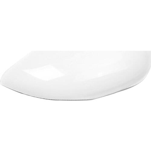 NEW-1Pcs White Rearview Side View Mirror Replacement Cover Cap Case Shell For Ford For Fiesta 2008 2009 2010 2011 2012 2013 20