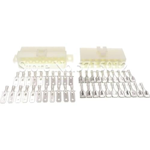 21 Hole Automotive Connector Female Male Car Cable Socket