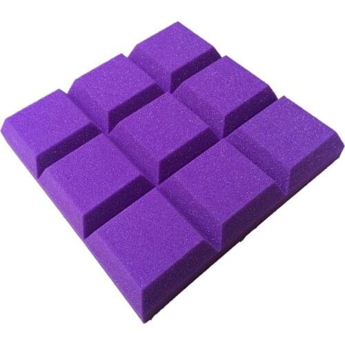 5PCS Sound-absorbing Cotton in Purple Color Thickness 5cm Sudoku Acoustic Foam