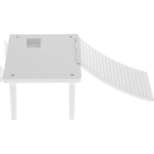 Aquarium Tank Reptile Basking Island Platform Floating Dock Decor, Easy to Install