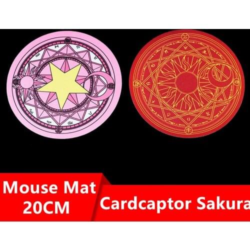 Anime Cardcaptor Sakura Mouse Mat Cosplay Props Girl Magic Circle Mouse Pad Placemat