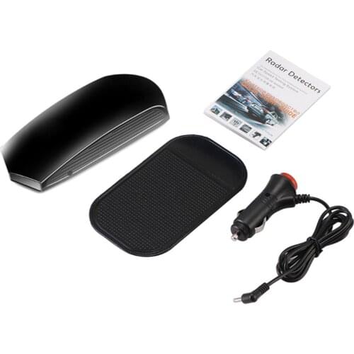 Car Ra dar Detector English Russian Auto 360 Degree Vehicle V3 Speed Voice Alert Alarm Warning LED Display