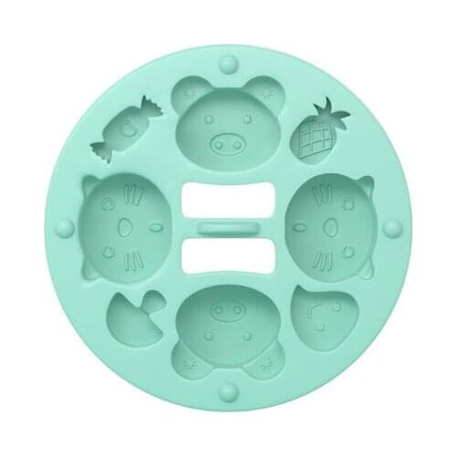 Baby steamed cake auxiliary food mold cake tools can cook high temperature resistant silica gel baking abrasives