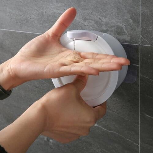 Soap Dispenser 350ML Manual Soap Dispenser Wall Mounted Hand Cleaner Washer Pump Hand Sanitizer Shampoo Container Bottle