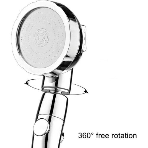 3-Mode Shower Head Handheld High-Pressure Spray Nozzle Water-Saving Filtration Showerhead Bathroom Accessories