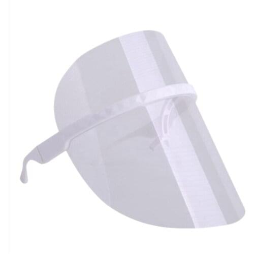 Rechargeable LED Beauty Three-Color Spectrum Mask Mask Instrument Skin Rejuvenation Light Bulb Color Light Beauty Mask