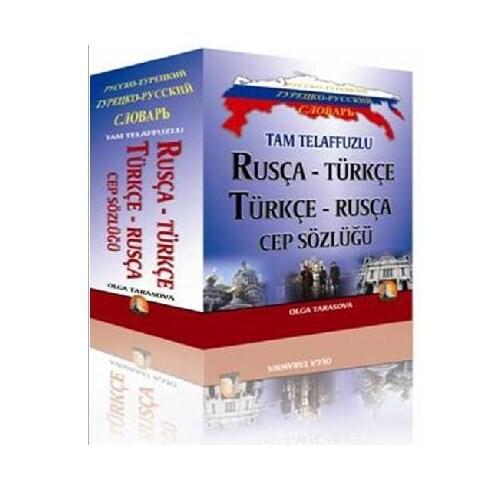 Full Telaffuzlu Russian-Turkish/English-Russian Pocket Dictionary-Olga Tarasova