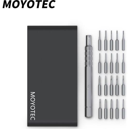 MOYOTEC 20 In 1 Precision Screwdriver Set Multifunctional Hand Tools Set For Computer Mobilephone Game Machine Repair