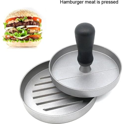 Round Shape Meat Tools Hamburger Press Plastic Amburger Meat Beef Grill Burger Press Patty Maker Mold Kitchen Supplies