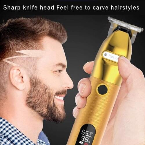 Professional Hair Clipper New Electric Hair Trimmer Men Barber Hair Cutting Machine USB Barber Haircut