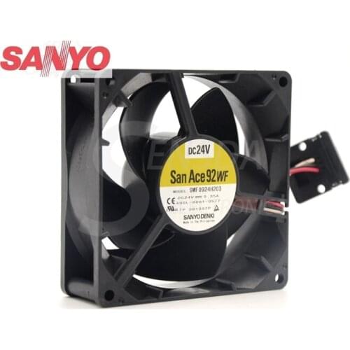 For Sanyo 9WF0924H203 24V 0.35A A90L-0001-0577 waterproof cooling Fan