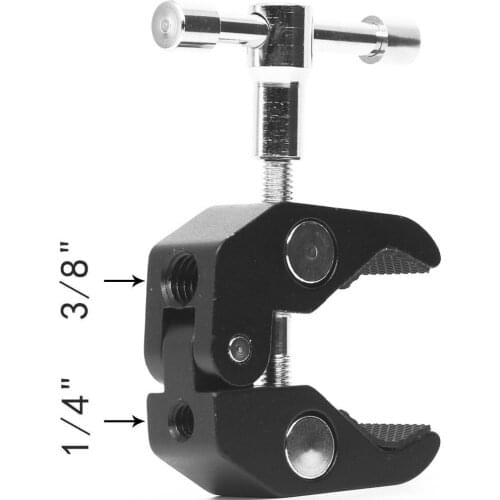 Magic Friction Arm Super Clamp Crab Pliers Clip DSLR Camera Studio