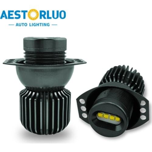 2pcs x Factory Supply Canbus G4 E90/E91 LCI 80W Angel Eyes Halo Ring LED Marker Light Bulb For BMW E90 E91 328i 335i