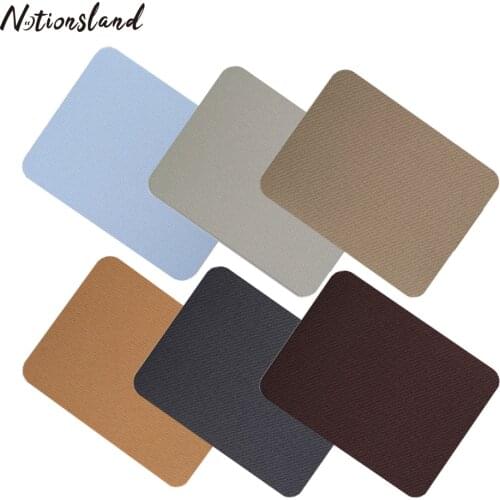 4pcs Elbow Patches Jeans Iron On Patches DIY Repair Pants Knee Denim Patch for Jean Clothing Fabric Sewing Accessory 12.5*9.5cm