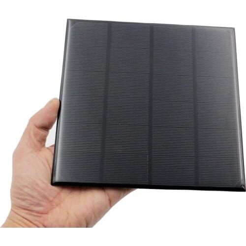 6V 750mA 4.5Watt 4.5W Solar Panel Standard Epoxy Monocrystalline Silicon DIY Battery Power Charge Module Mini Solar Cell toy