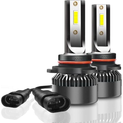 Led Car Bulbs 9005 Automotive Headlight Fog Lights 10000LM/Set 12V Lamp 100W 6000K White Lighting 2 Pcs Super Bright