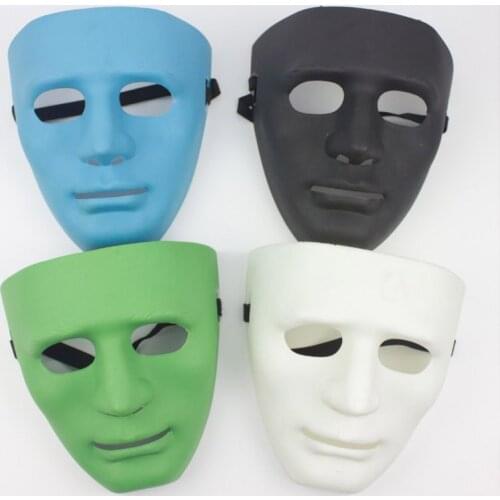 Máscara de demonio de hip hop bailarina de Halloween actuación de danza moderna GUIBUWU horror falso máscara facial completa mas