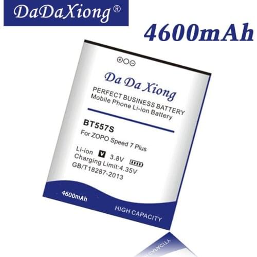 DaDaXiong Original 4600mAh BT557S Battery For ZOPO Speed 7 Plus Cell Phone Battery