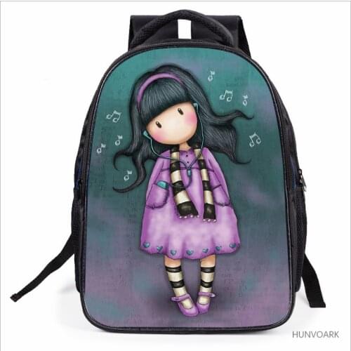 Childrens backpack Grade 3-6 schoolbag cartoon girl lightens the burden large capacity leisure backpack