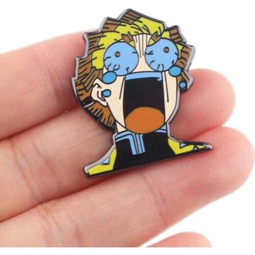DZ1456 Anime Funny Creativity Enamel Pins Badge Brooch Backpack Bag Collar Lapel Decoration Jewelry Gifts for Friends