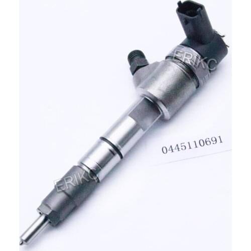 ERIKC 0445110691 Common Rail Fuel Engine Injection 0 445 110 691 CRI Diesel Injector Assy 0445 110 691 High Quality