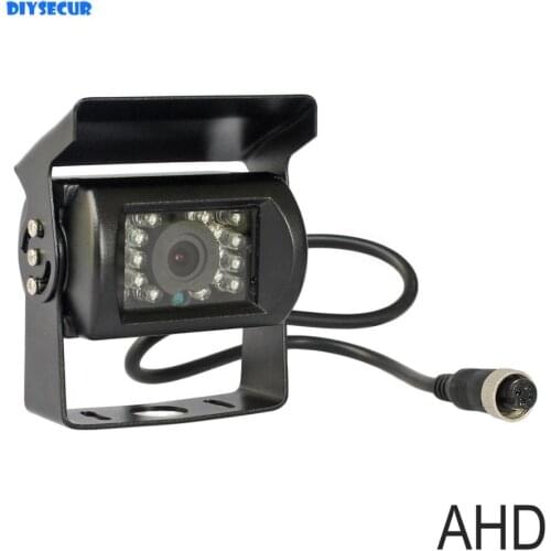 DIYSECUR AHD 4PIN 12V DC Camera Waterproof Van Bus Lorry Car Rear View Reversing Parking Camera IR Night Vision