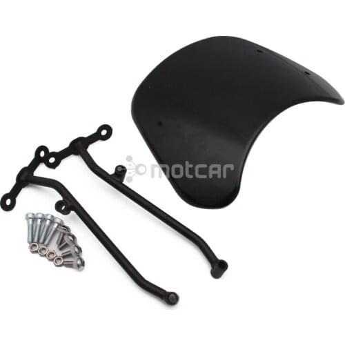 1pcs Black LENS ABS Plastic Fairing Motorcycle Front Windshield Windscreen Wind Deflector For Benelli Leoncino 500