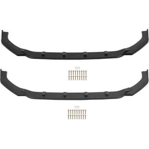 3PCS/Set Front Bumper Splitter Lip for Maxton Style Replacement for MK7.5 2017-2020 bumper lip