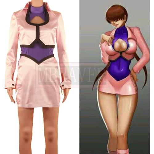The King Of Fighters KOF Shermie Christmas Party Halloween Uniform Outfit Cosplay Costume Customize Any Size