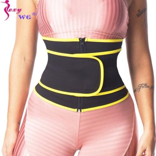 SEXYWG Waist Trainer Belt for Women Neoprene Body Shaper Slimming Belt Weight Loss Fat Burning Waist Cincher Shapewear