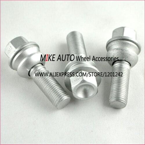 10Pcs OEM Wheel Bolt Screw WHT001693 M14X1.5X32 fit For AUDI Q7 VW TOUAREG WHT 001 693 Porsche