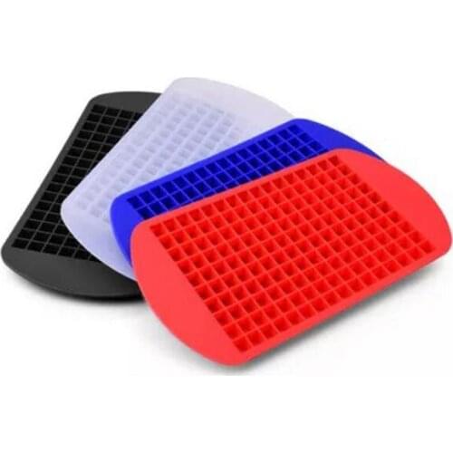 160 Ice Tray Ice Cubes Frozen Mini Cube Silicone Mold Maker For Kitchen Bar Party Drinks Mould Tray Pudding Tool LX8113