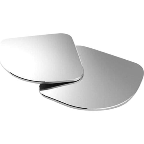 2PCS Fan Shape 360 Degree Adjustable HD Glass Car Motorcycle Blind Spot Mirror Blind Spot Rearview Parking Mirror