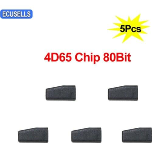 5Pcs/Lot 4D65 Car Key Chip ID4D65 Carbon Chip (TP27) 80Bit 4D65 Chip for Suzuki Alto Jimny Liana