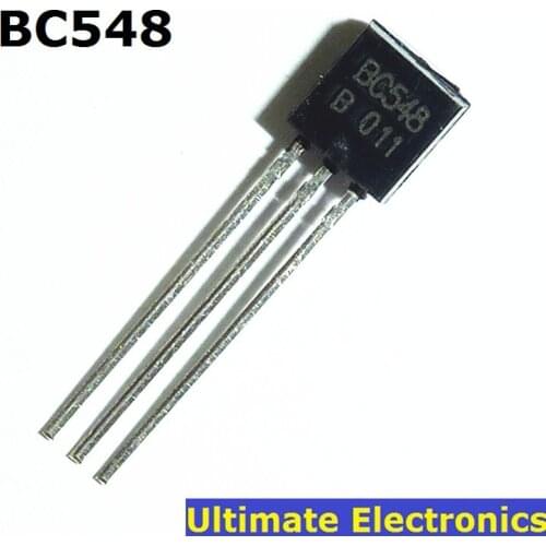 50pcs BC548 TO-92 NPN 30V 0.1A Transistor