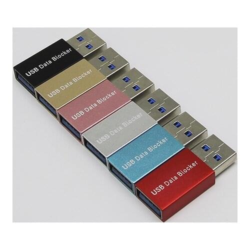 6PCS/LOT USB Data Blocker Defender Blocks Unwanted Data Transfer Protect phone Tablet from Public Charging Stations Hack Proof