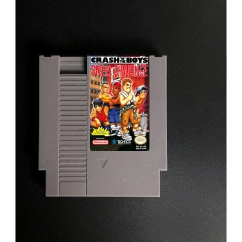 Crash 'n the Boys - Street Challenge - 72 pins 8bit Game Cartridge